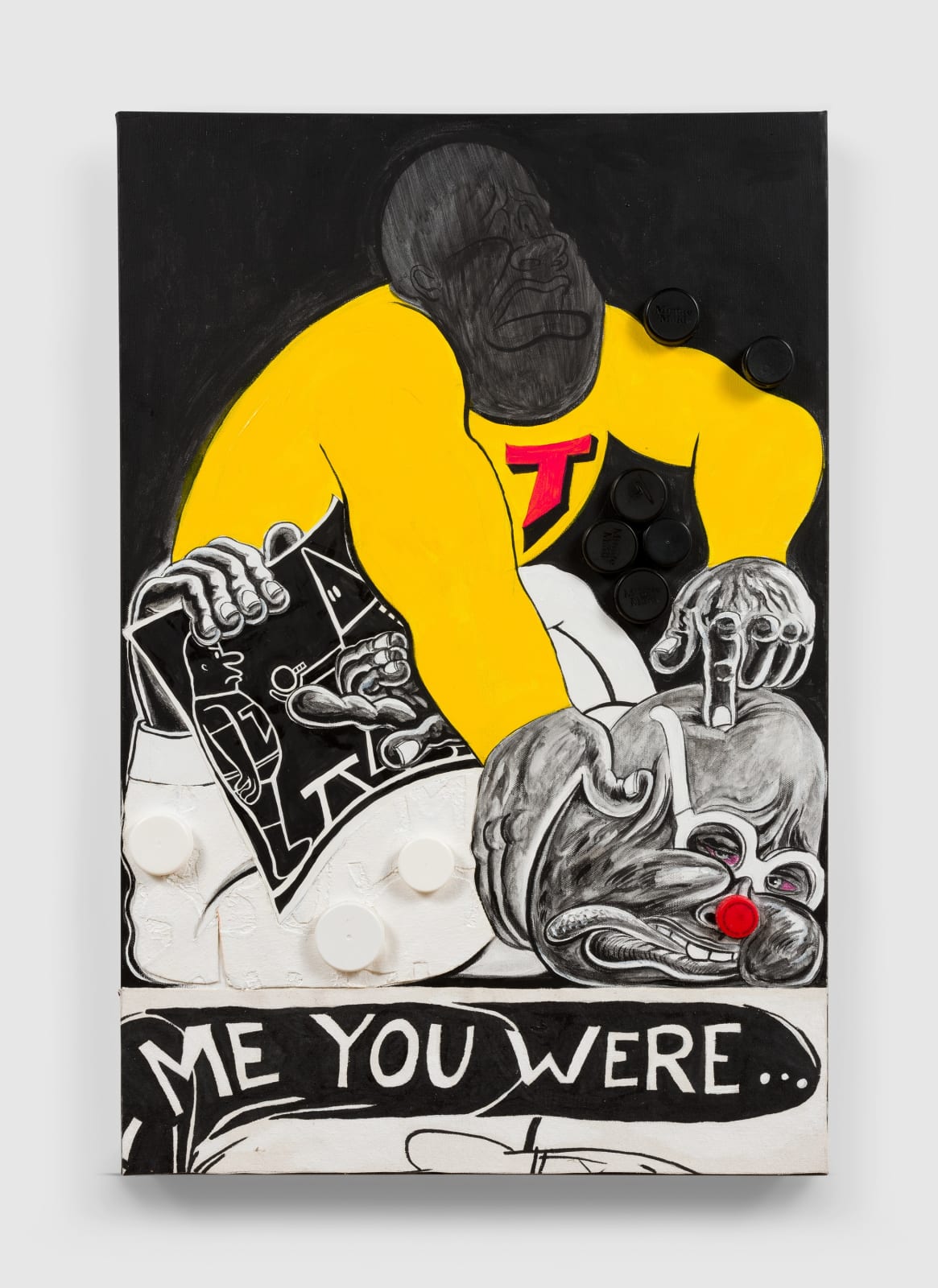 Trenton Doyle Hancock, Me You Were, 2022