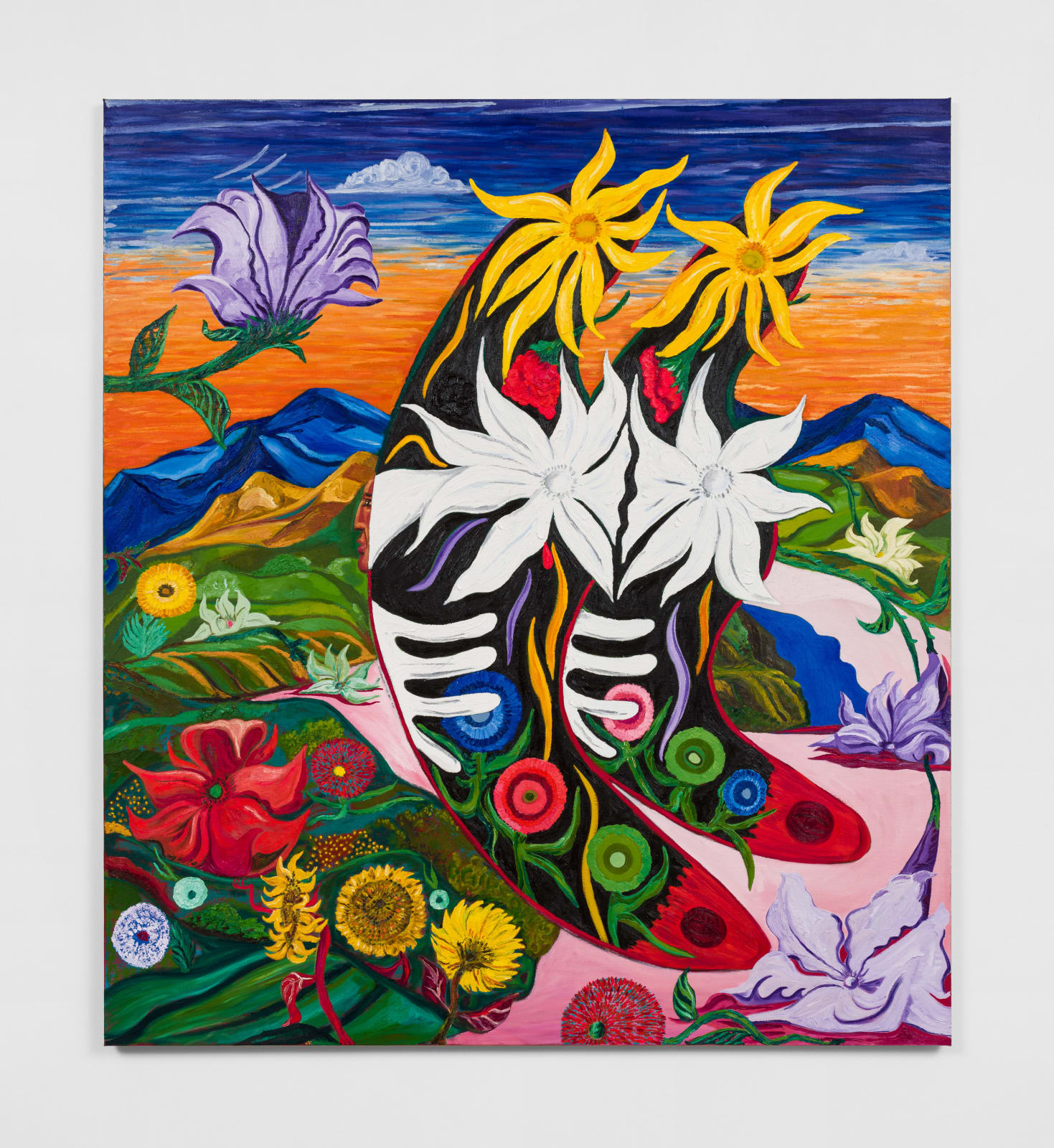 Daniel Gibson, Purple Butterfly, 2022