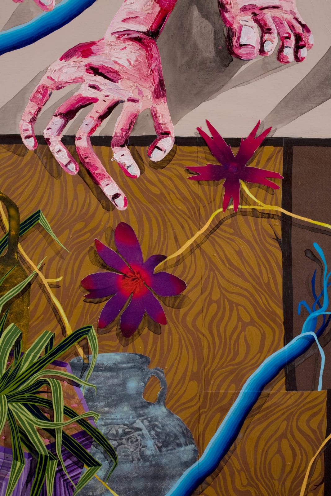 Amir H. Fallah, On Hand and Foot, 2011
