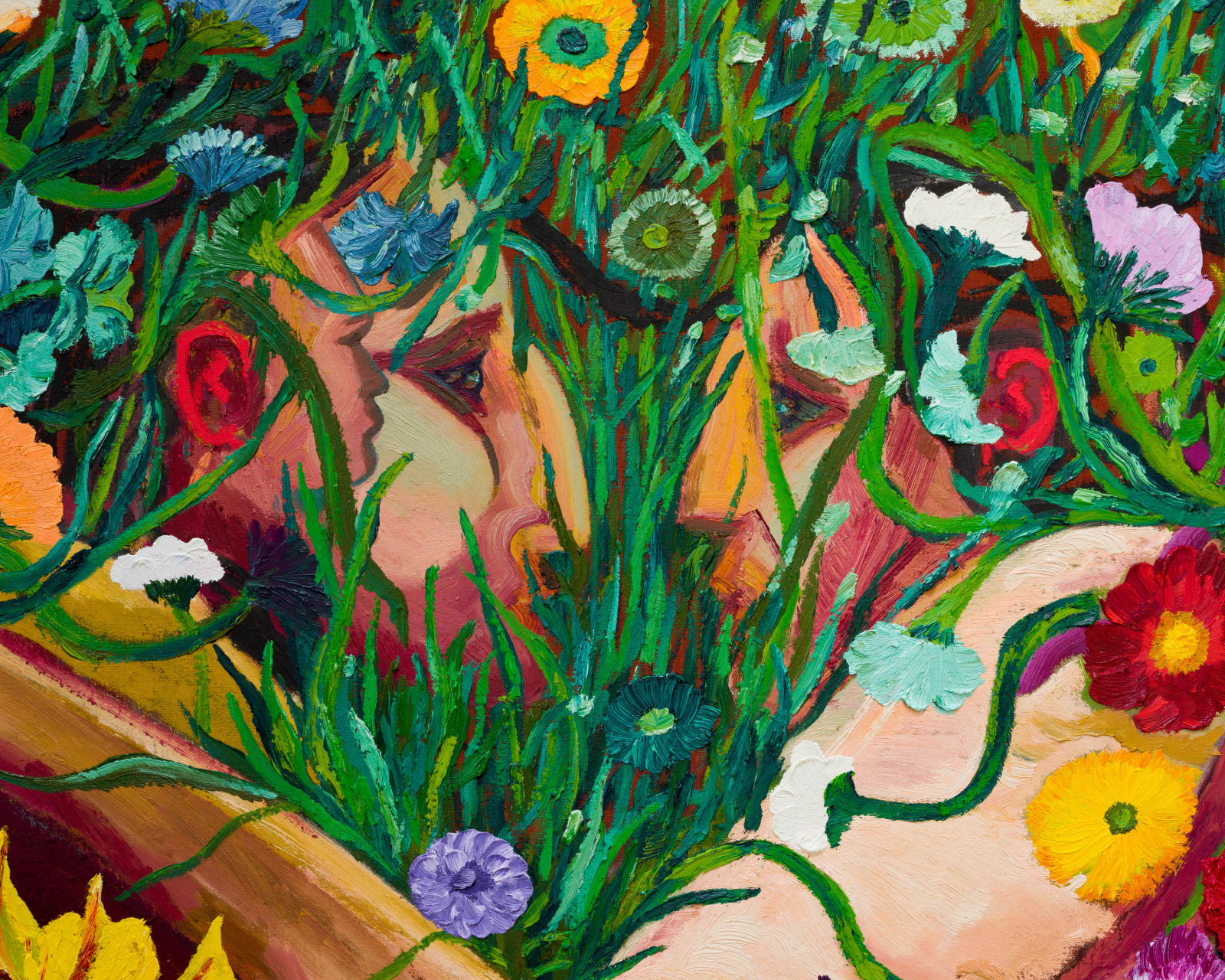 Daniel Gibson, Two Lovers in the Field, 2022