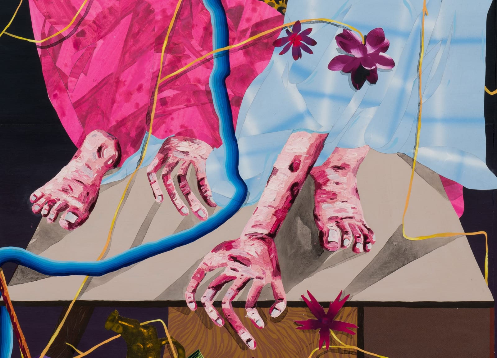 Amir H. Fallah, On Hand and Foot, 2011