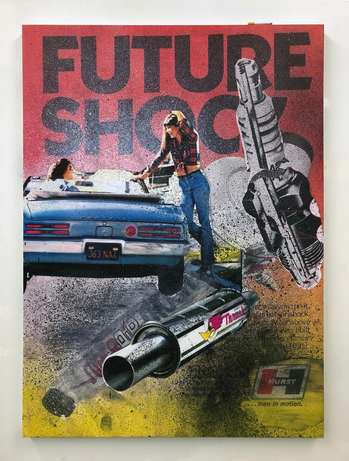 Wendy White, Future Shock, 2019