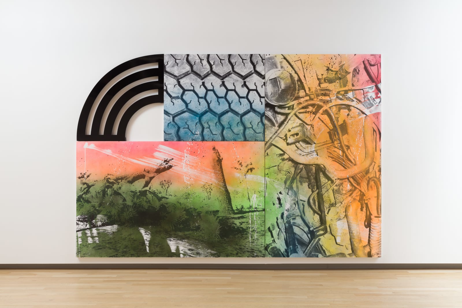 Wendy White, Posi Track, 2019
