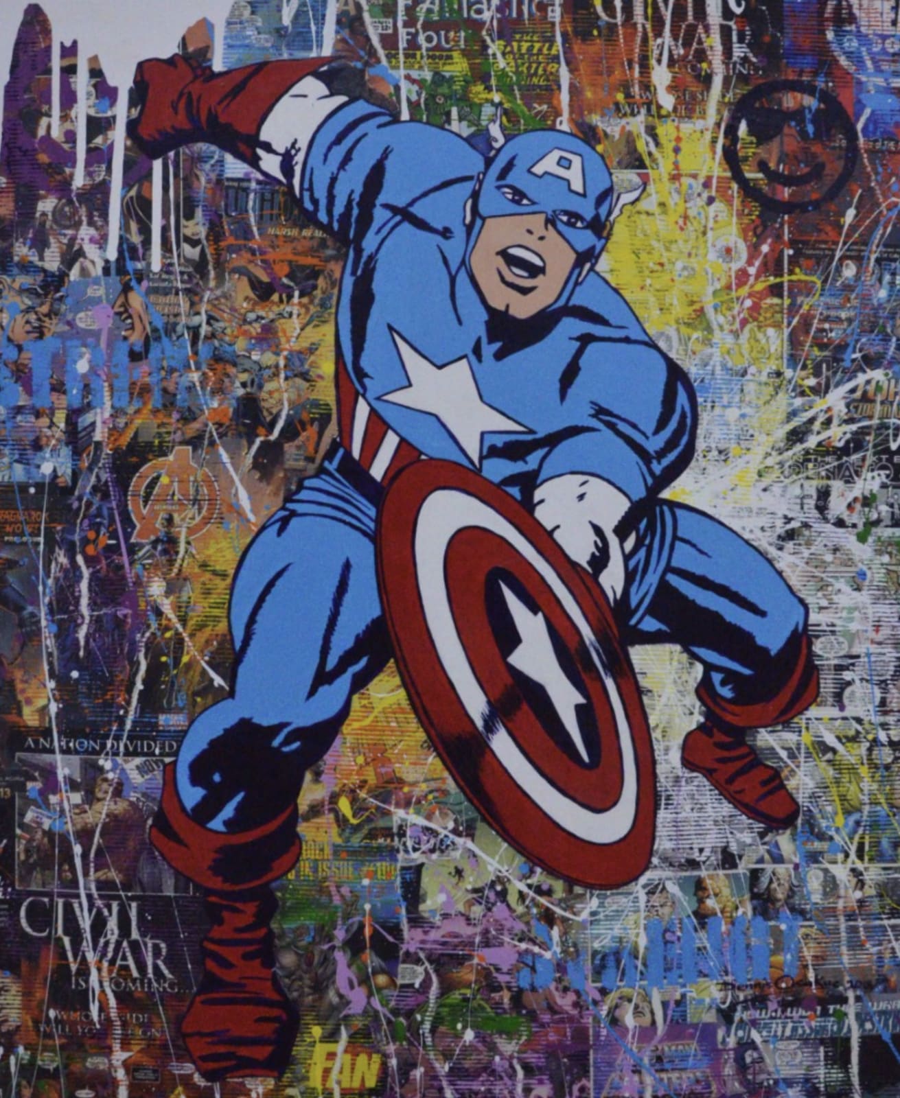 Dennis Osakue, Captain America, 2019