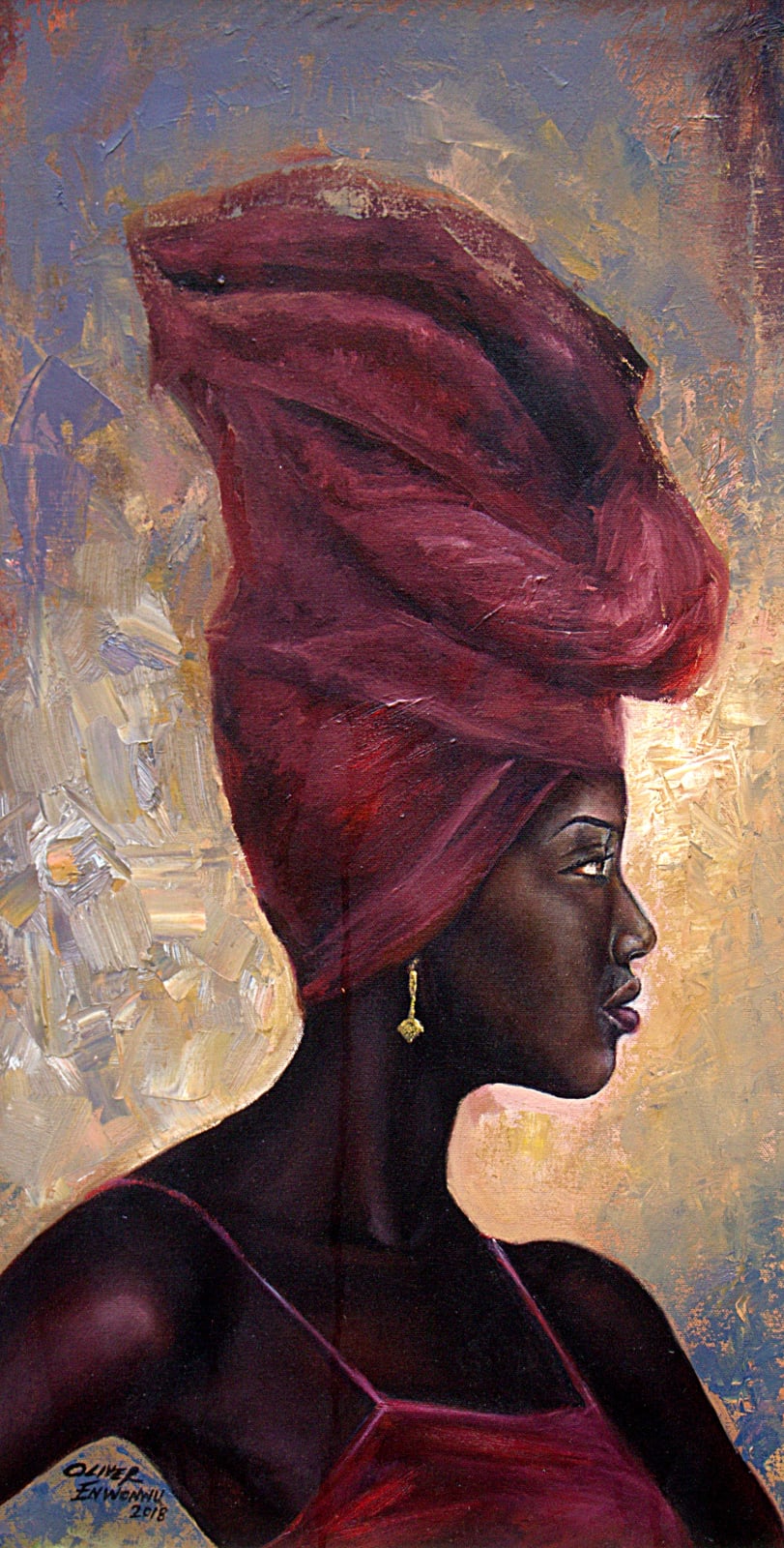 Oliver Enwonwu, Signares Series, 2020