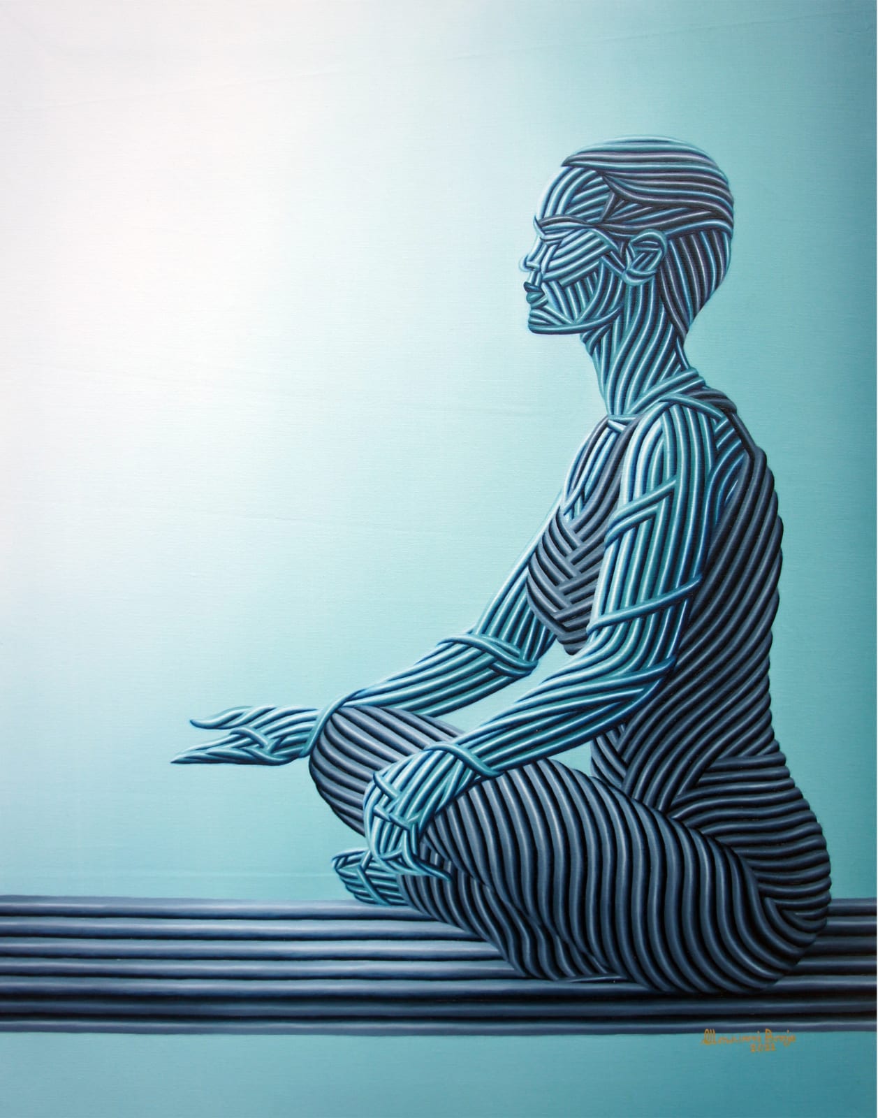 olawunmi banjo, Inner Experience II, 2021