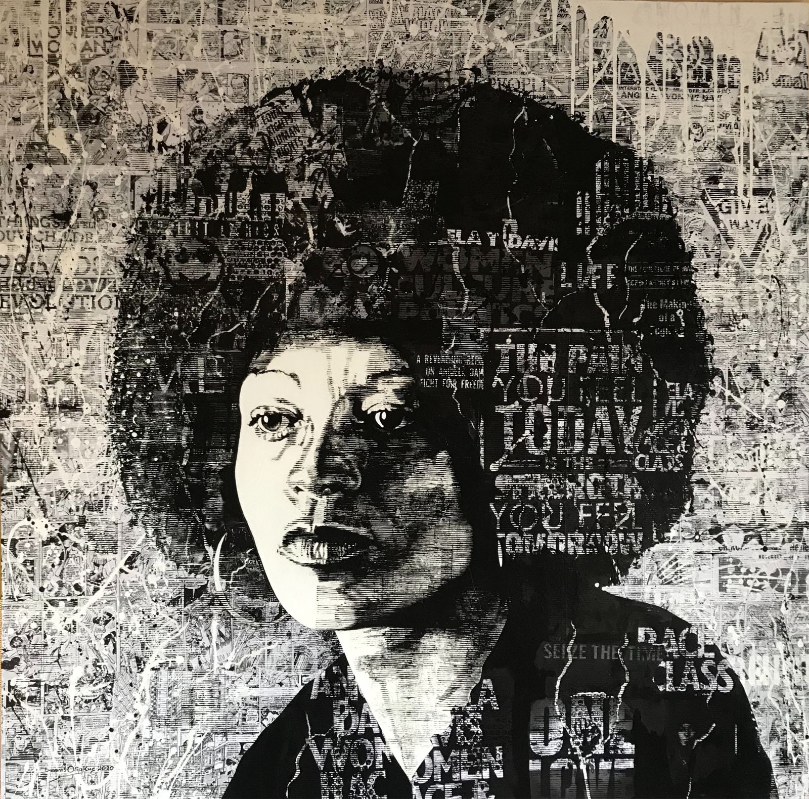Dennis Osakue, The Power of Black and White, 2020