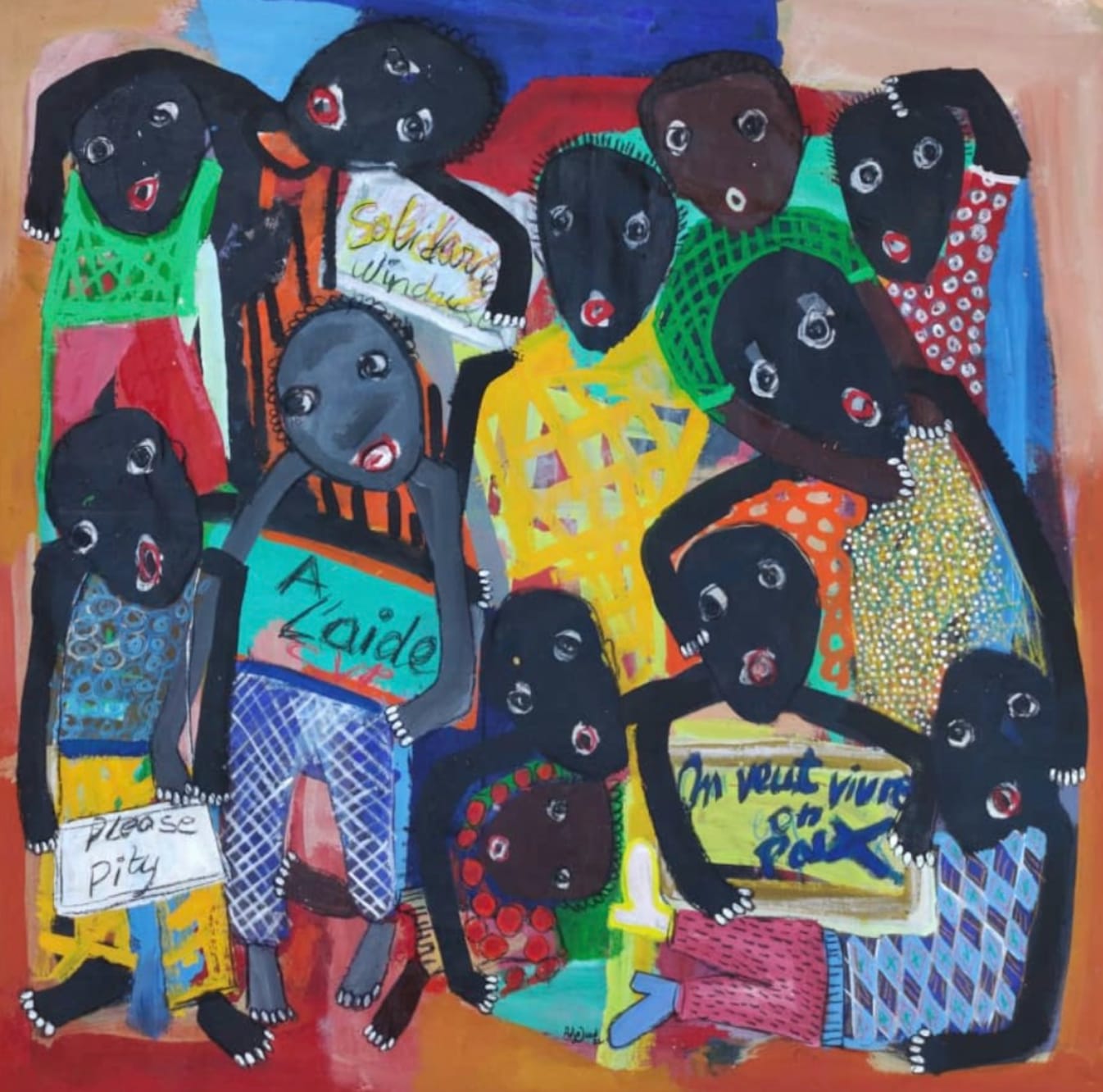 Adjaratou Ouedraogo, La Compassion, 2020