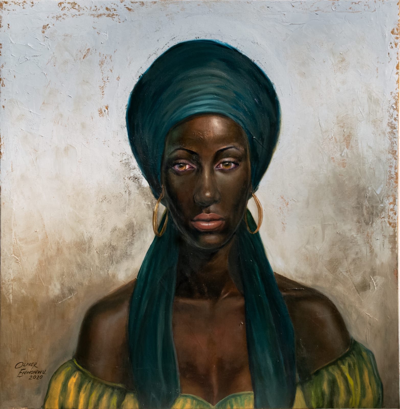 Oliver Enwonwu, Black and Proud Series, 2020