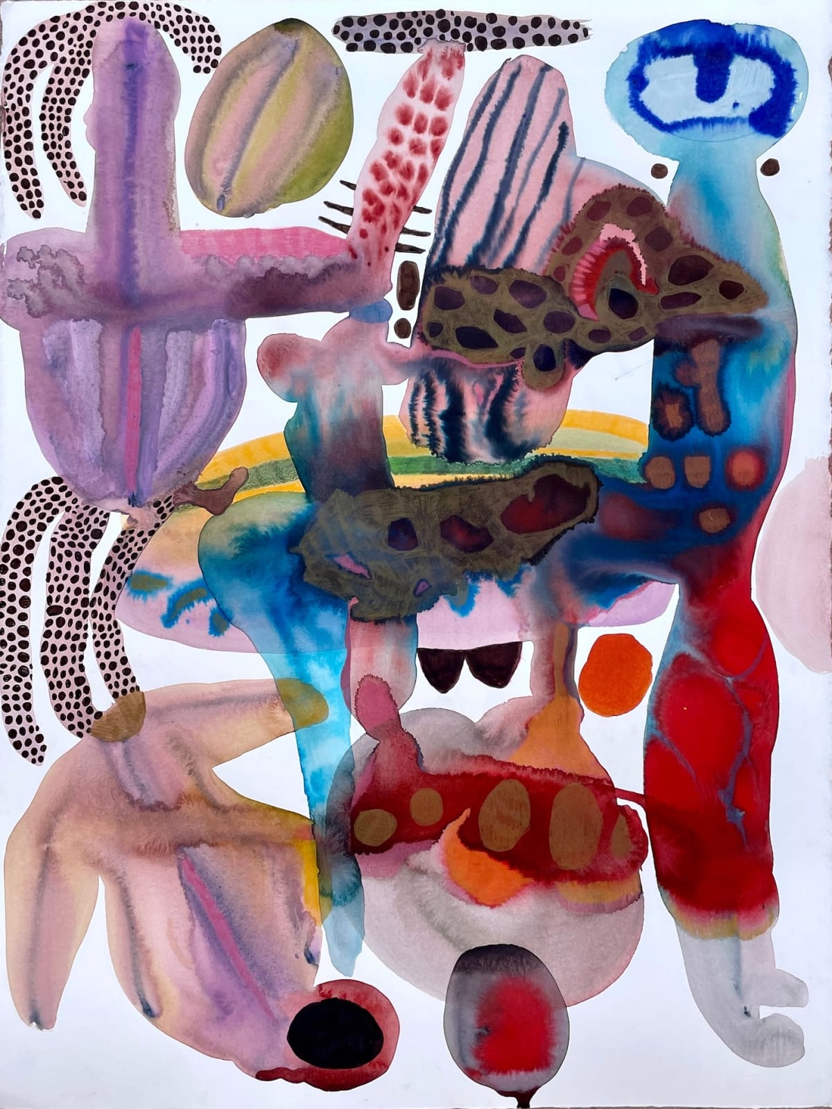 Emma Larsson, Playful Shapes - Colors II, 2022