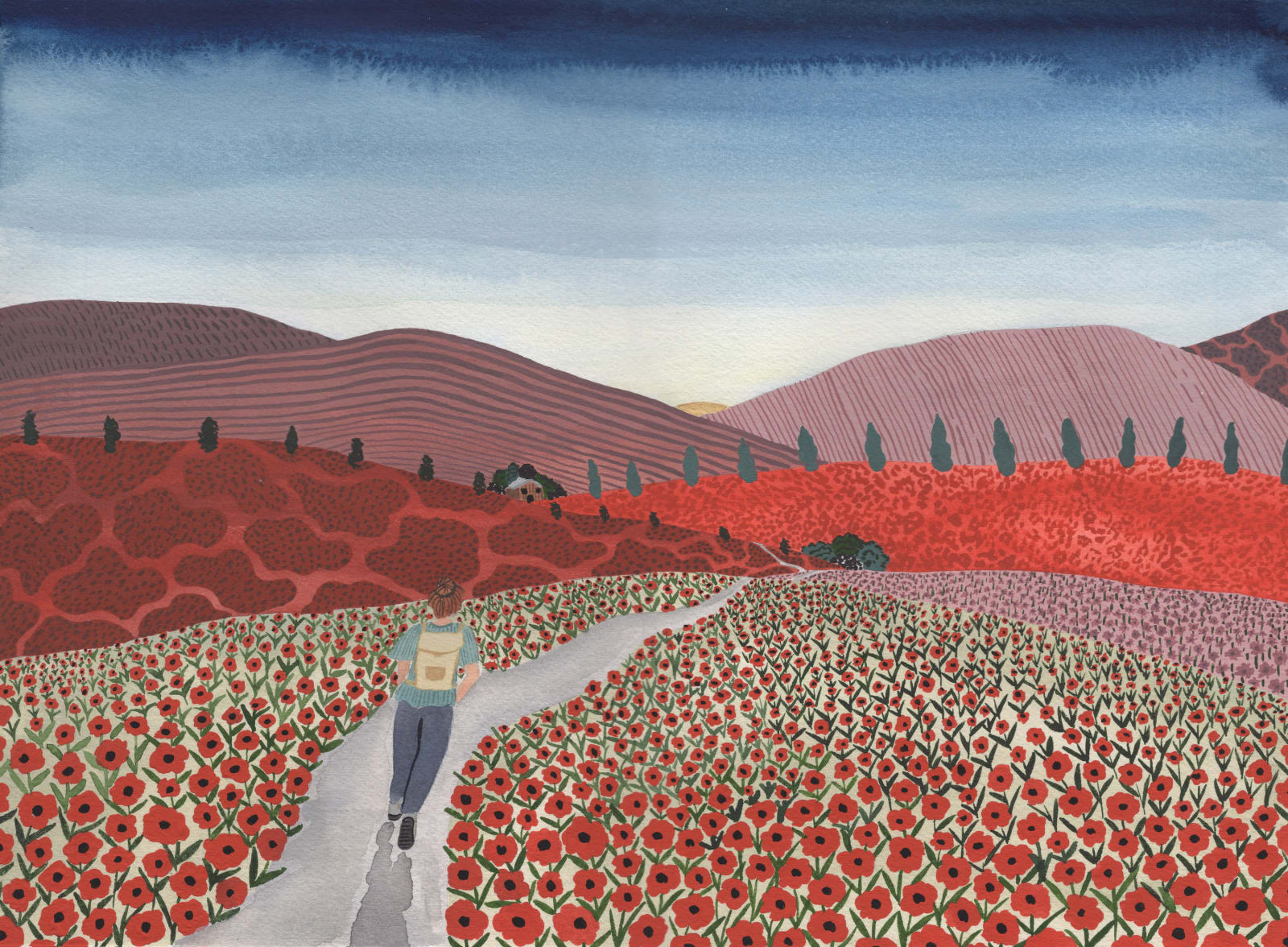 Sara Boccaccini Meadows, Poppy Fields, 2023