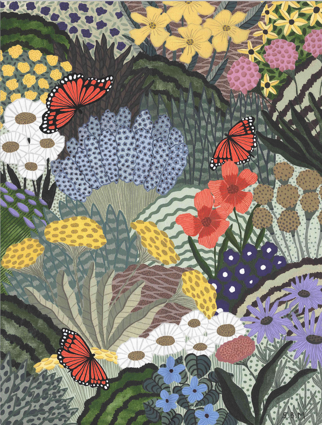 Sara Boccaccini Meadows, Floral Monarch, 2021