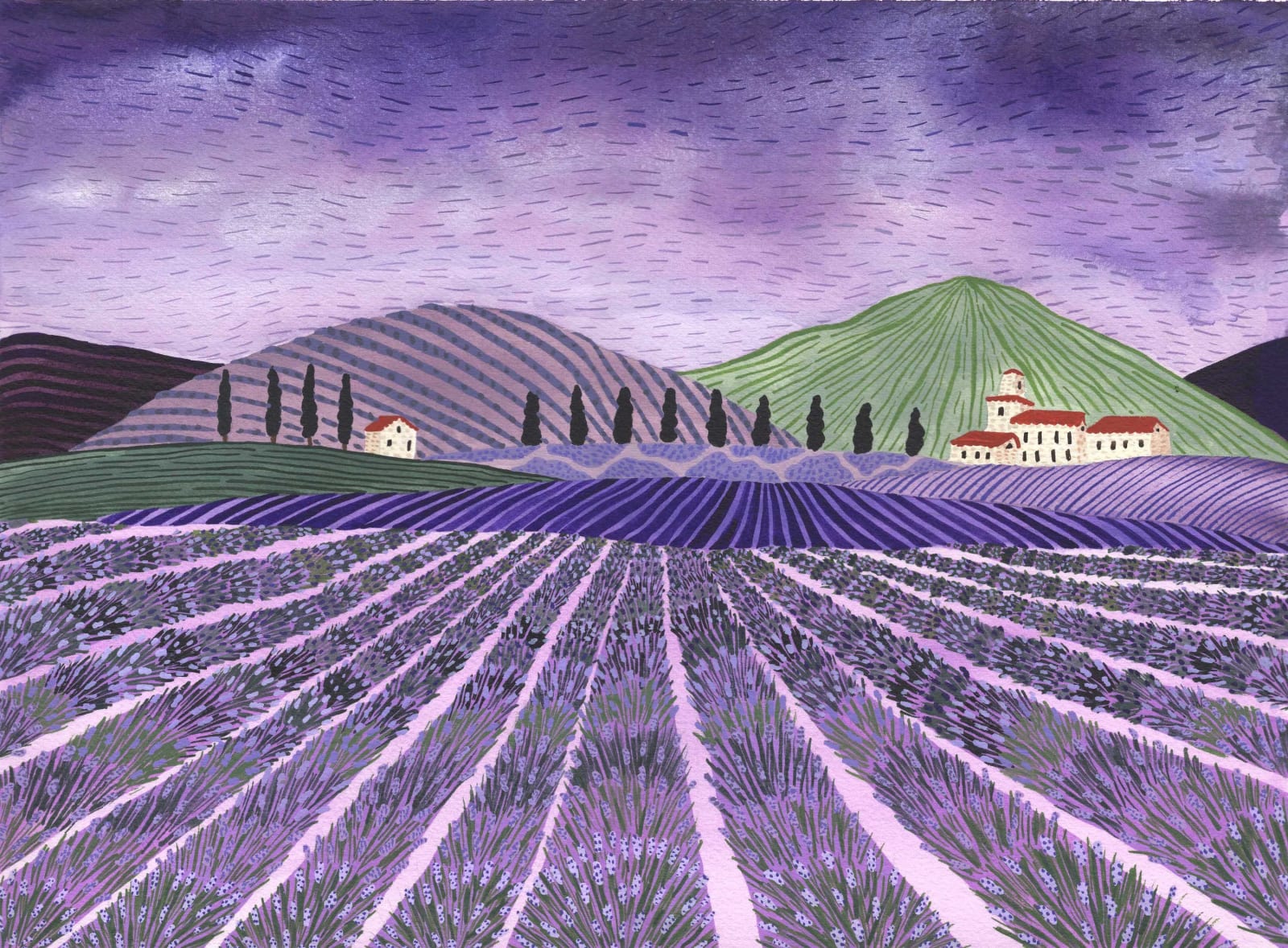 Sara Boccaccini Meadows, Lavender Fields, 2023