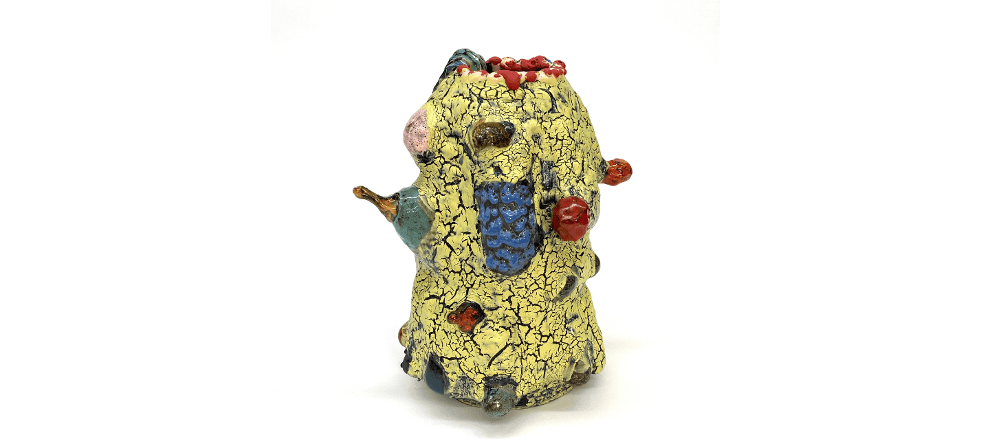 Vince Palacios, Potato Tree with Vines - Cranberry Lip, 2021