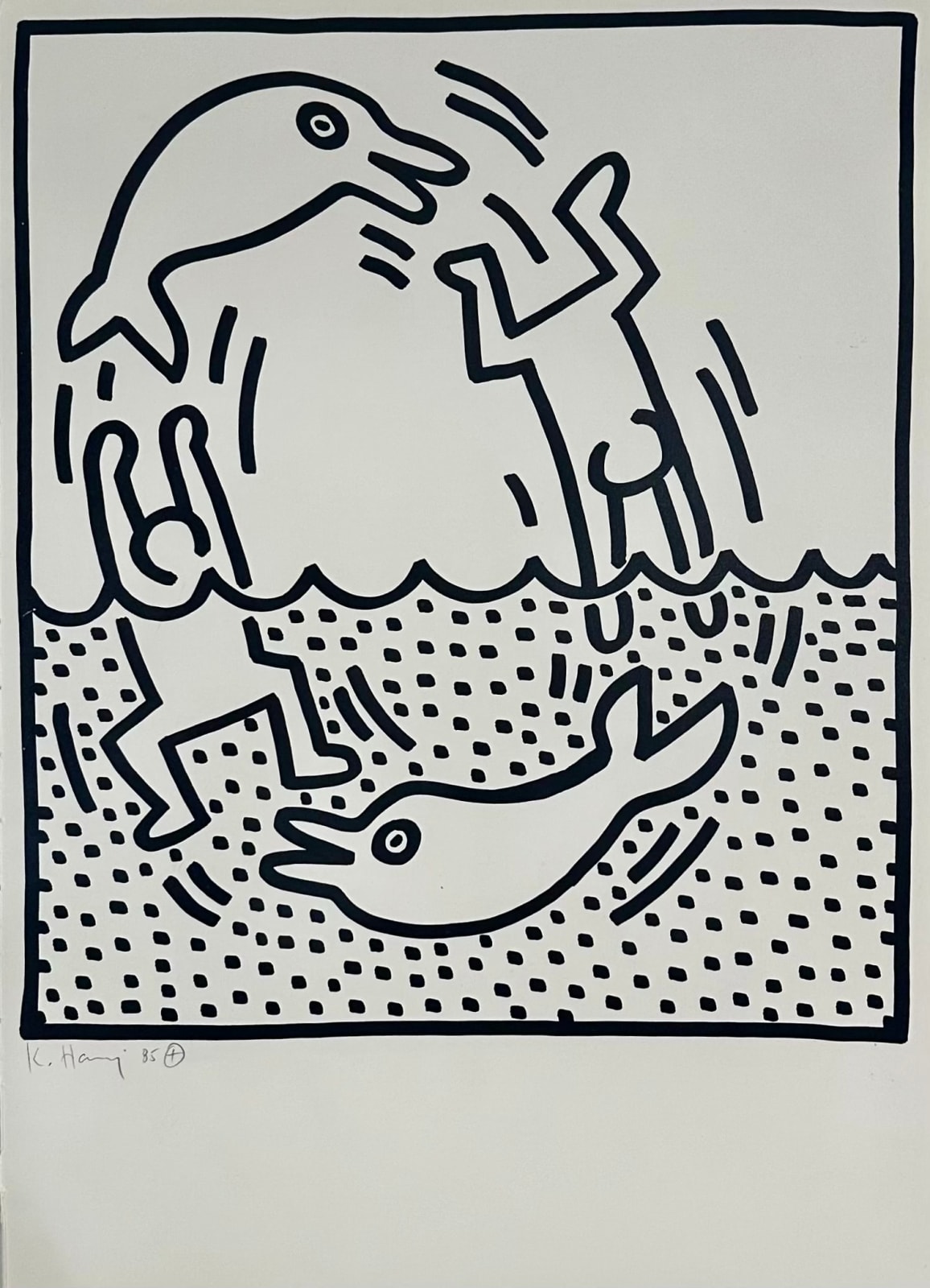 Keith Haring, Untitled, 1983