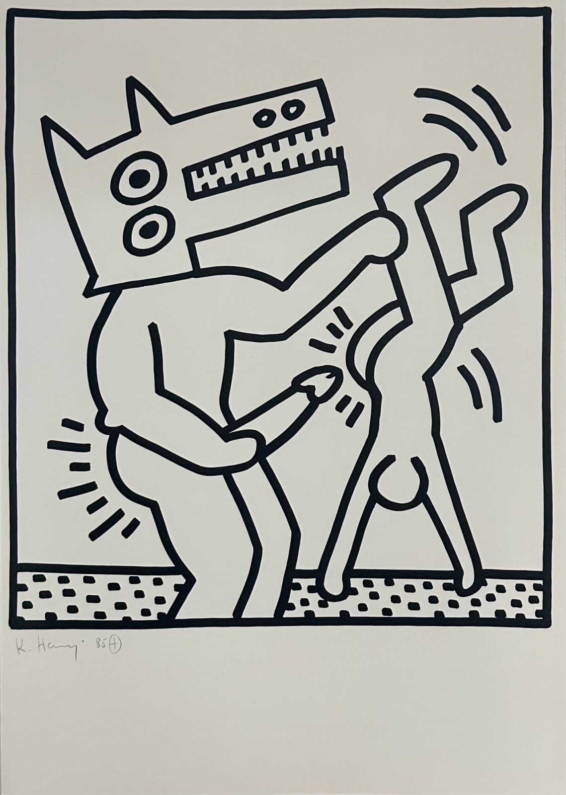 Keith Haring, Untitled, 1983
