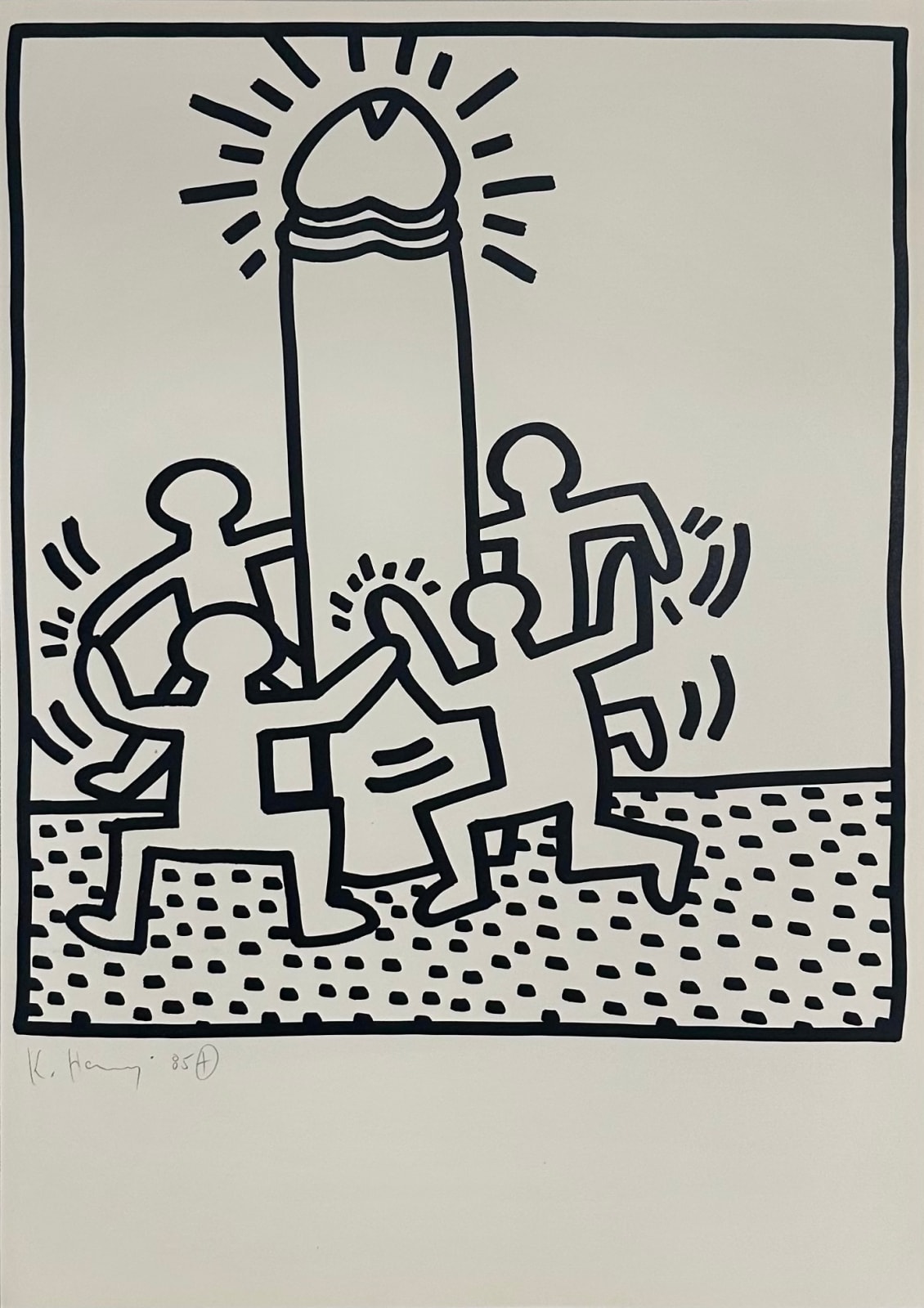 Keith Haring, Untitled, 1983