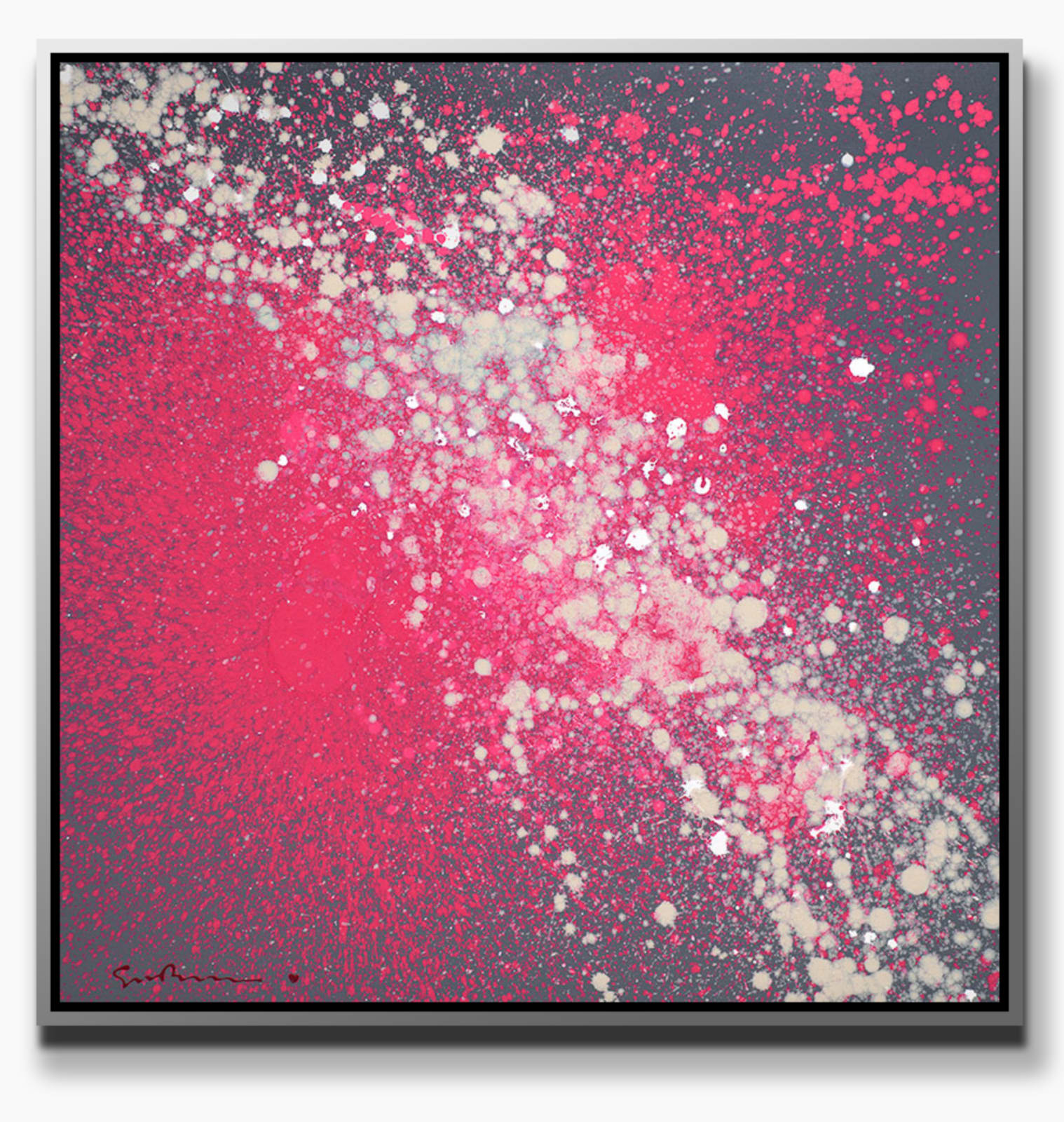 Simon Bull, Pink Galaxy, 2018