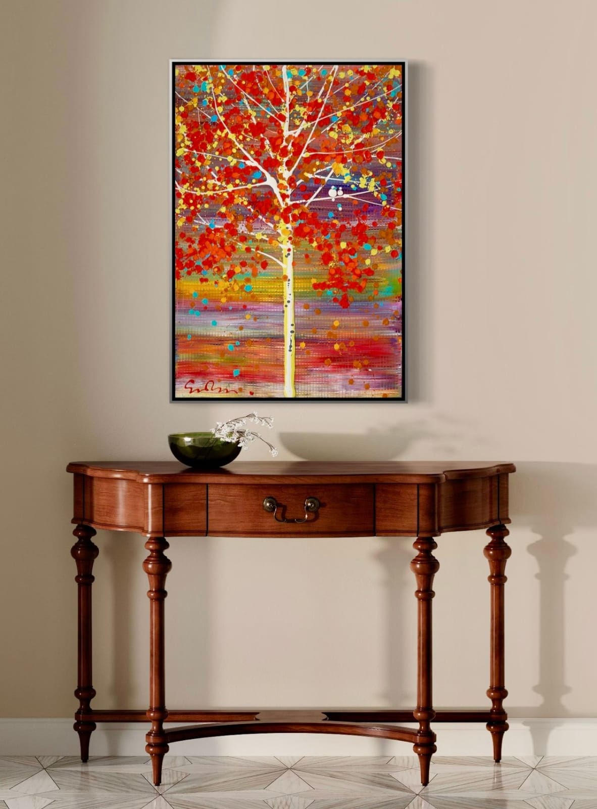 Simon Bull, Little Lovebirds, 2024