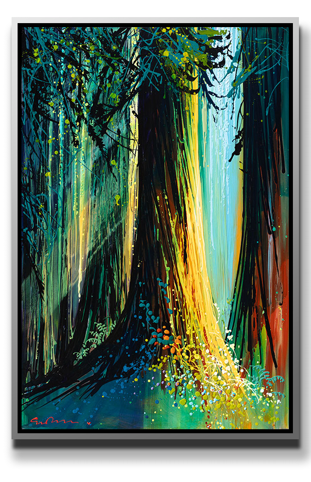 Simon Bull, Sunlit Grove, 2025