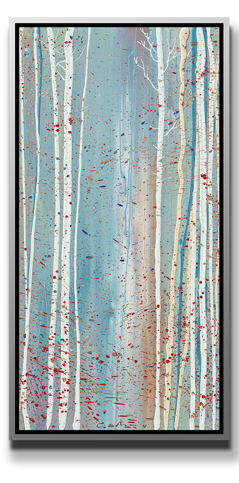 Simon Bull, Silver And Gold I, II & III (triptych), 2025