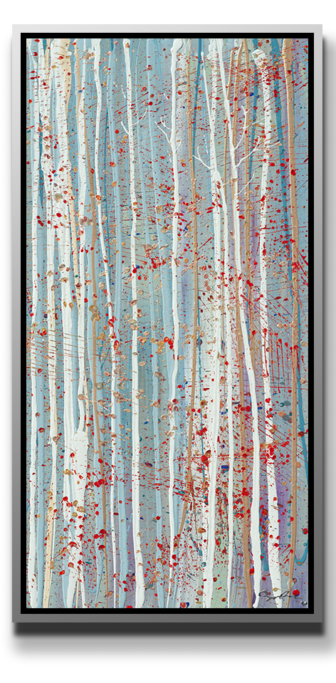 Simon Bull, Silver And Gold I, II & III (triptych), 2025