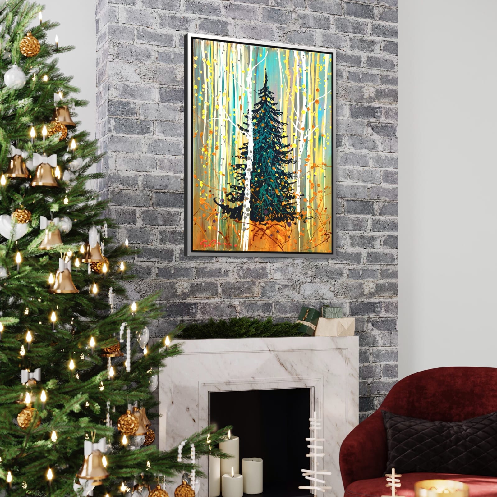 Simon Bull, Blue Spruce, 2023