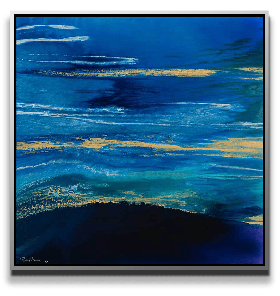 Simon Bull, Into the Blue, 2021