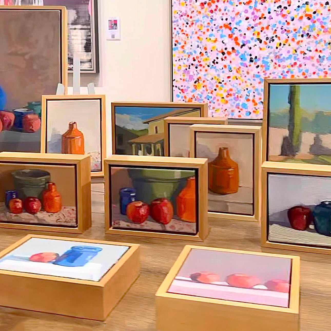 Erin Lee Gafill, Three Apples, 2025