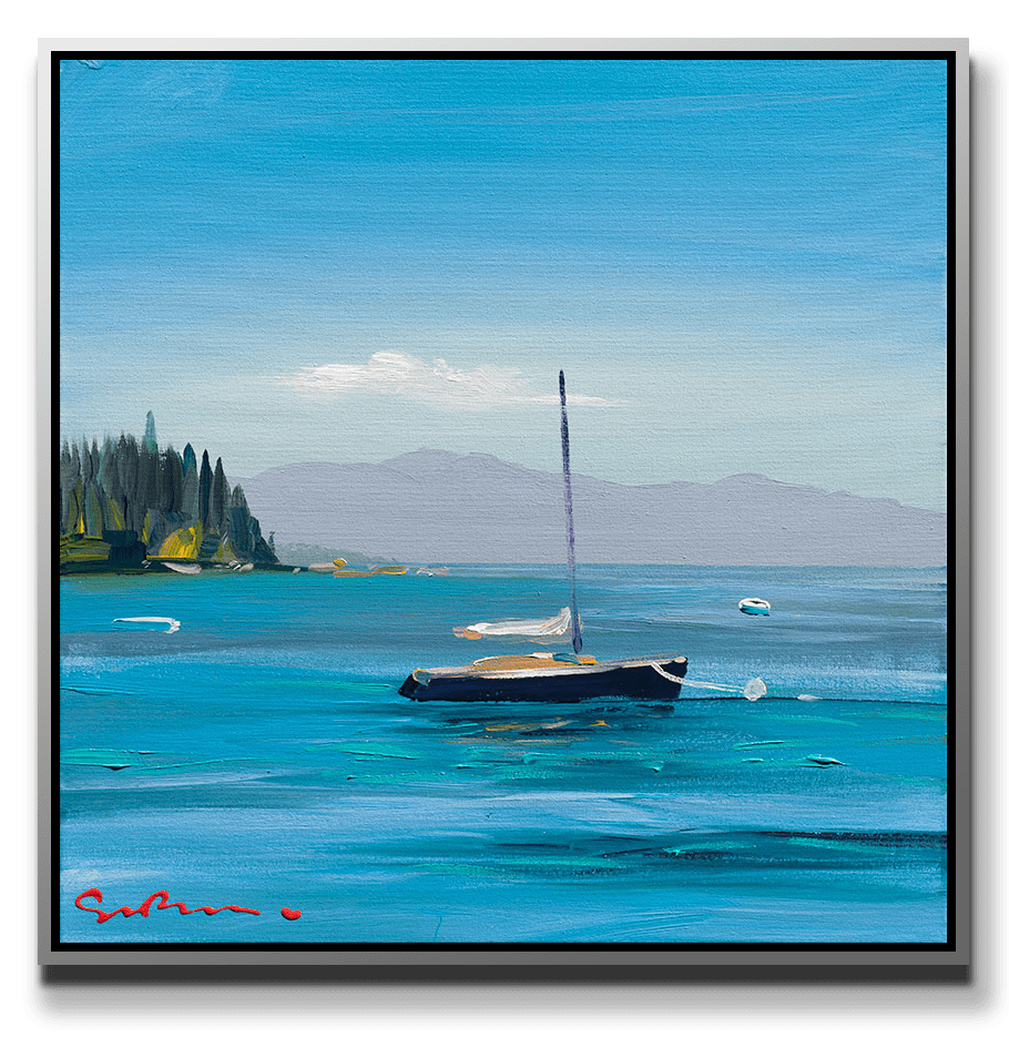 Simon Bull, Tahoe Blue, 2025