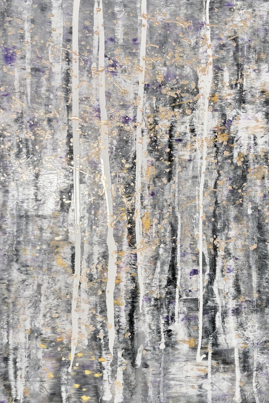 Simon Bull, Whispering Grove I & II (diptych), 2025