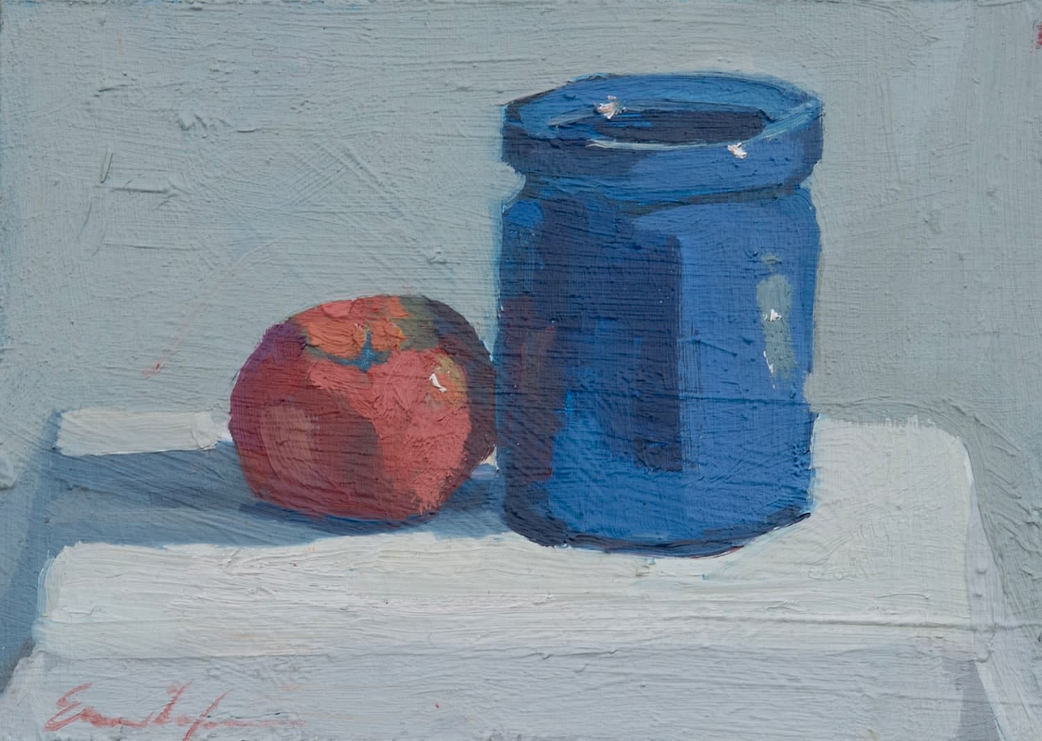 Erin Lee Gafill, Red And Blue, 2025