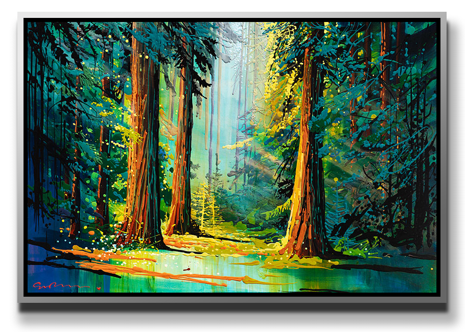 Simon Bull, Redwood Glade, 2025