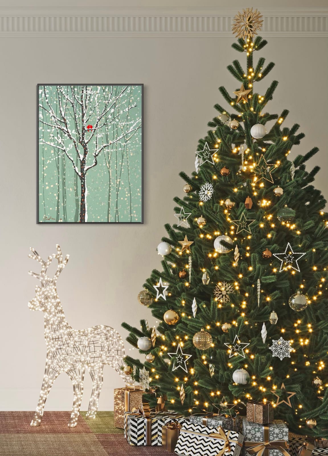 Simon Bull, Winter Wonderland, 2023