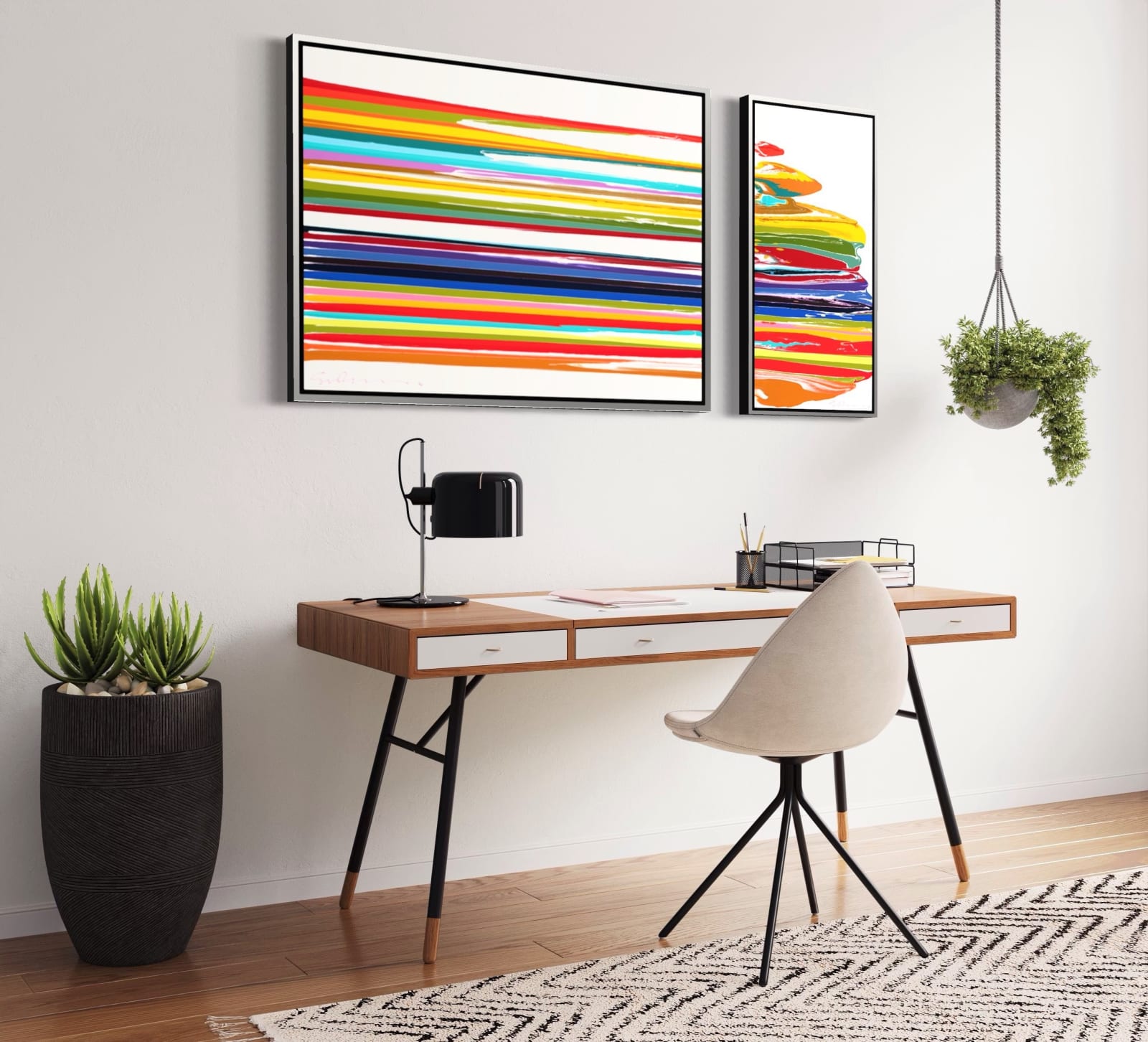 Simon Bull, Across the Sea I & II, 2023