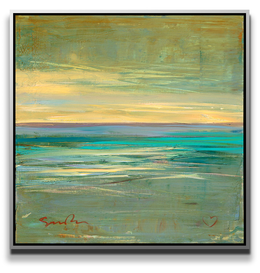 Simon Bull, Teal and Green, 2022