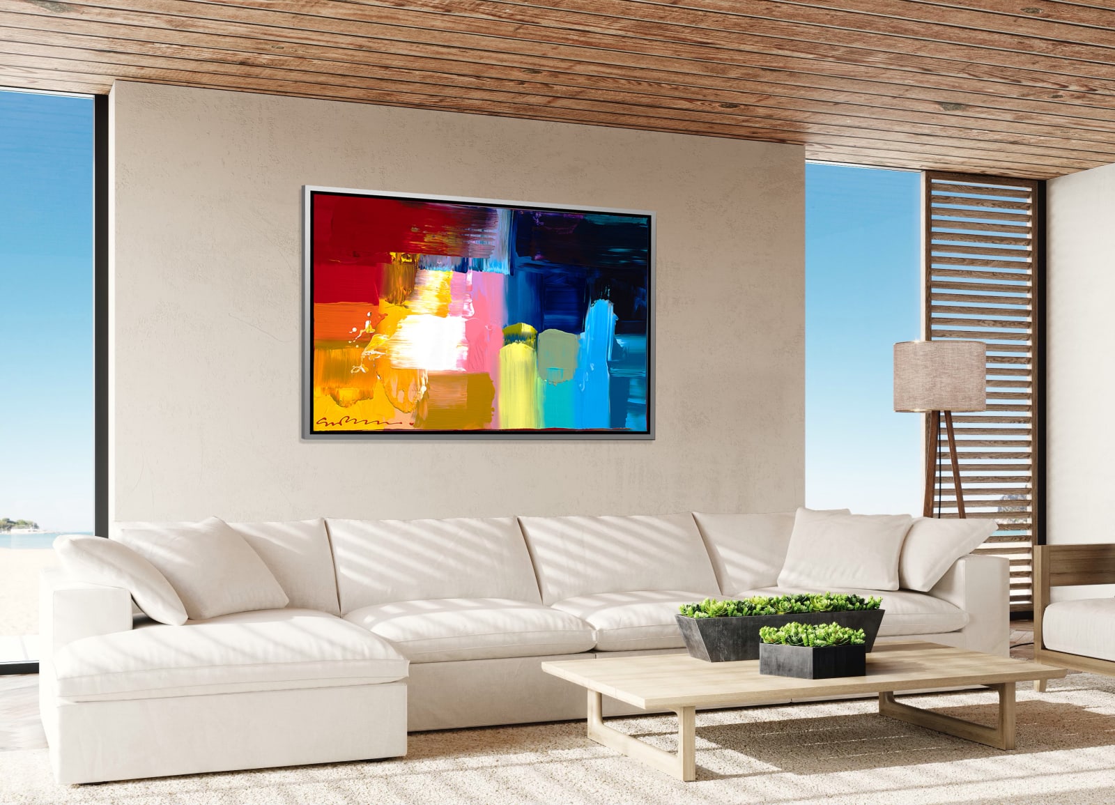 Simon Bull, City By The Sea, 2023