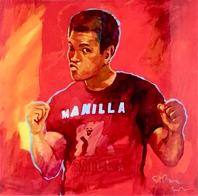 Simon Bull, Manilla Gorilla, Metal Print, 2017