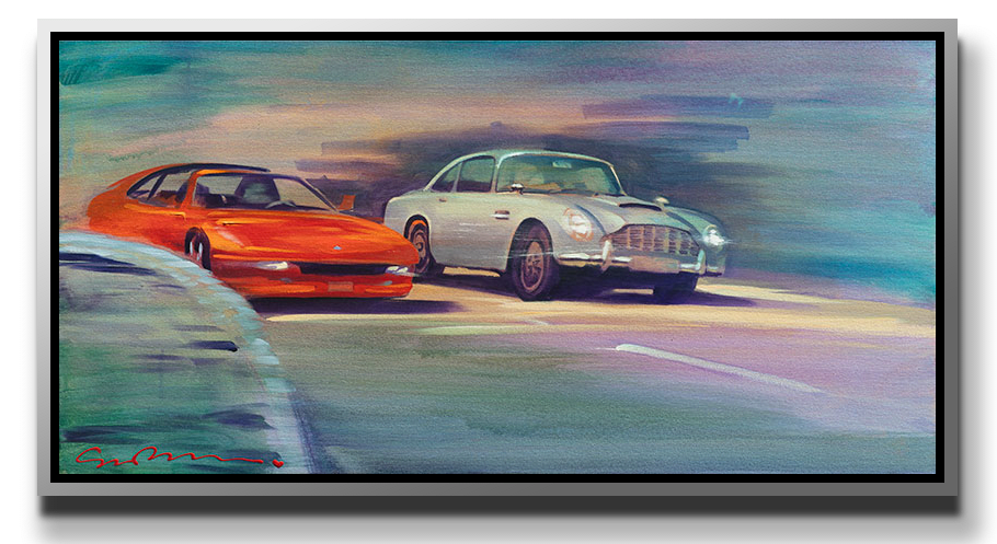 Simon Bull, Mountain Pass, DB5 vs F355, 2025