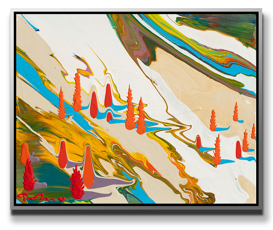 Simon Bull, Falling Into Winter, 2024