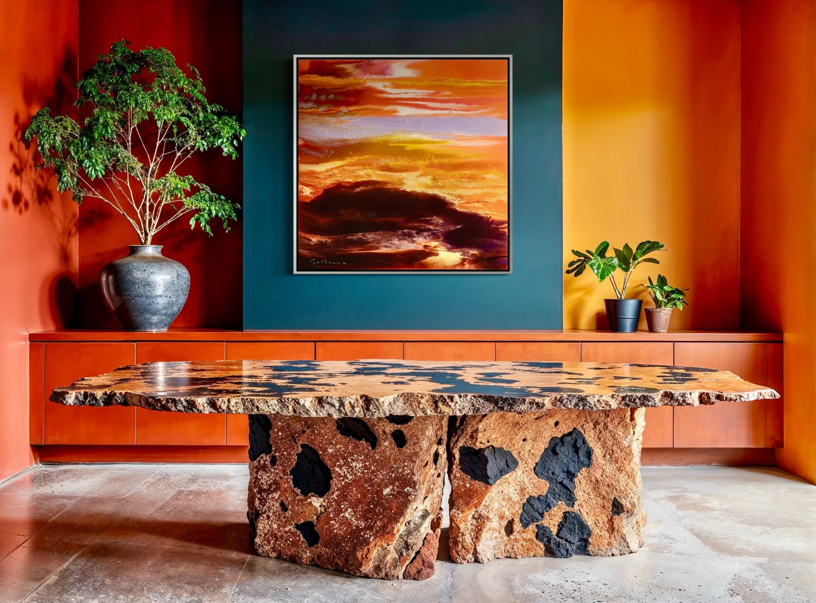 Simon Bull, Rivers of Gold, 2020