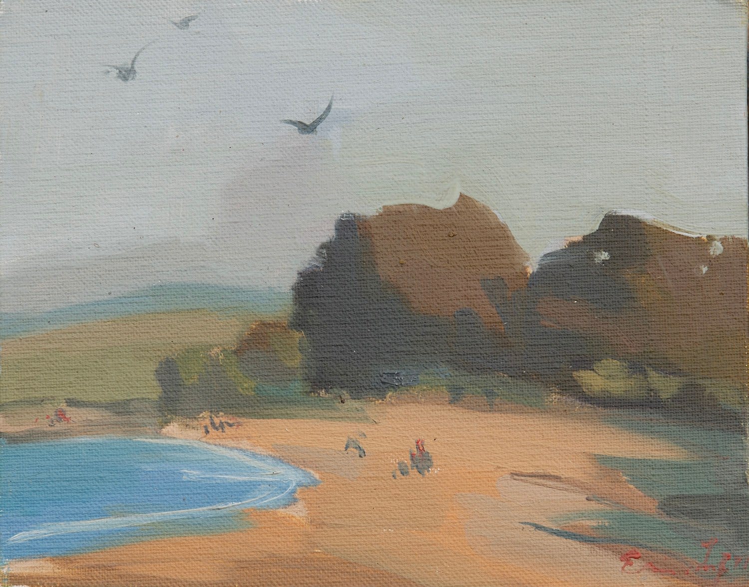 Erin Lee Gafill, A Day At The Beach, 2025