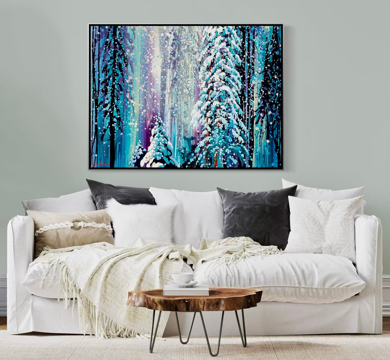 Simon Bull, Snowfall, 2024