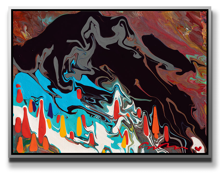 Simon Bull, Up The Hill, 2024