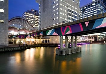 A Beautiful Sunset Mistaken, Canary Wharf London, 2012