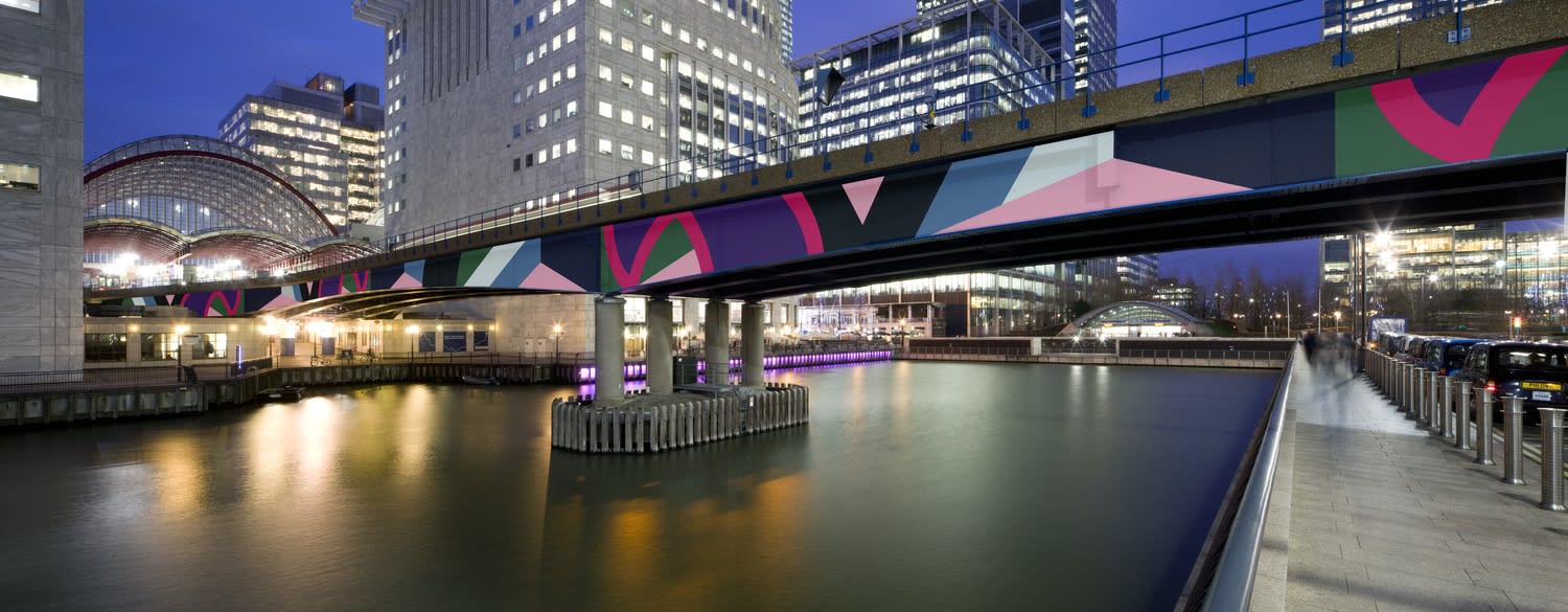 A Beautiful Sunset Mistaken, Canary Wharf London, 2012