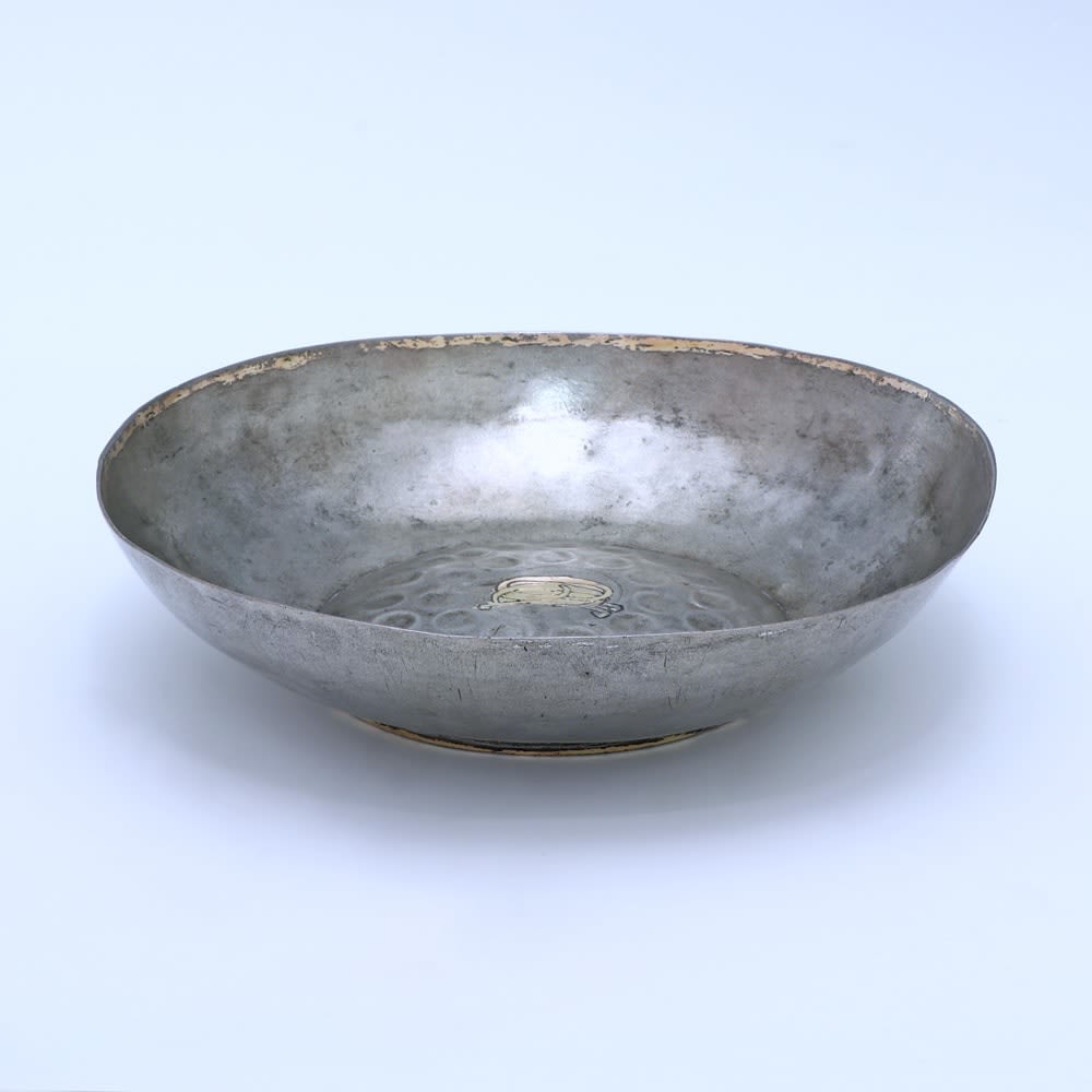 A Medieval Parcel-gilt French Bowl, c. 1300