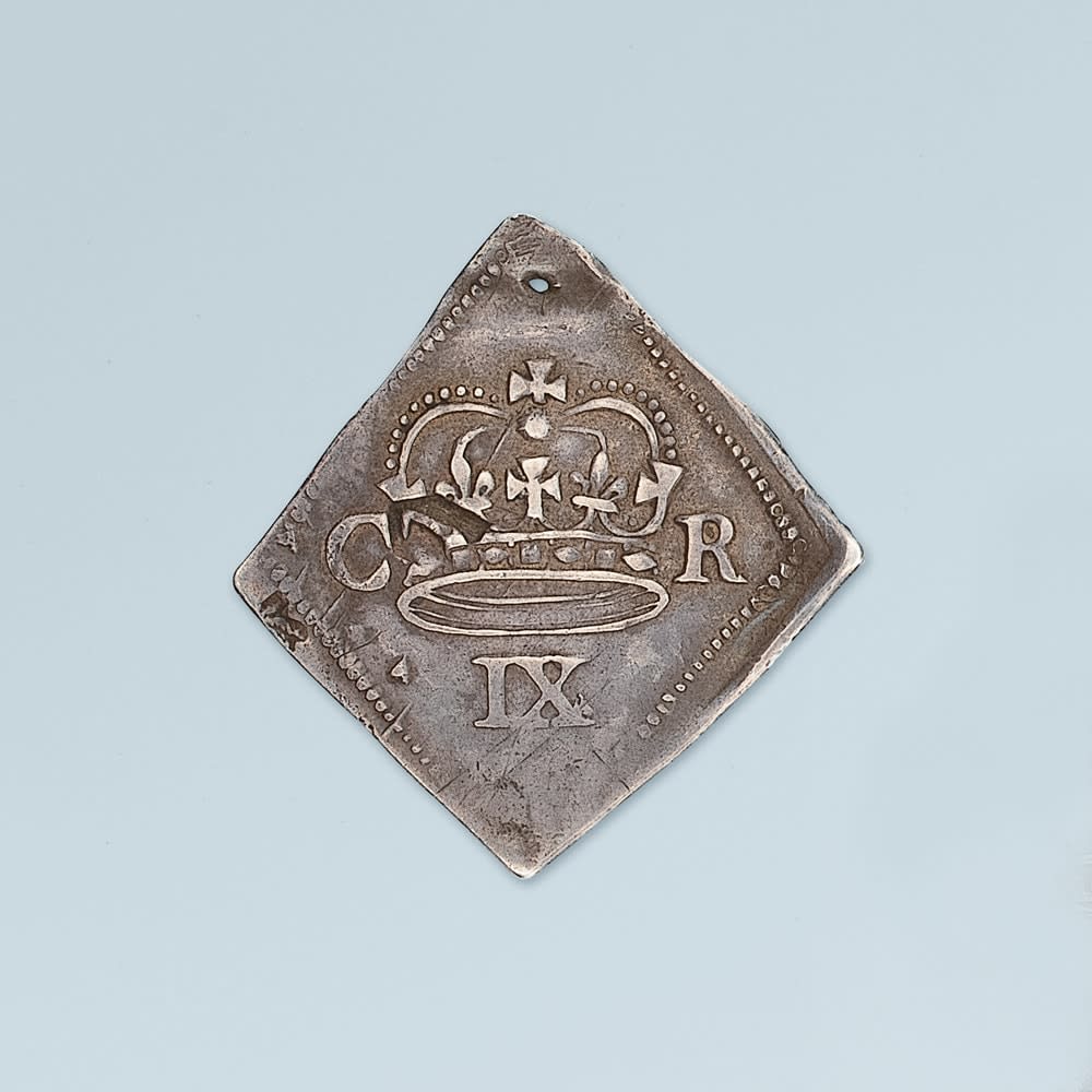 Charles I Silver Newark Besieged Ninepence, 1646
