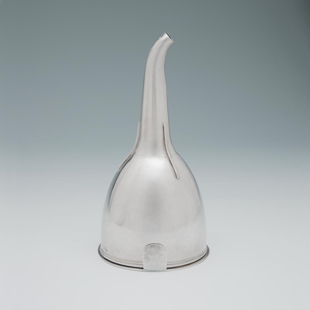 Josiah H. Lownes, A Rare Early American Silver Wine Funnel, c. 1820