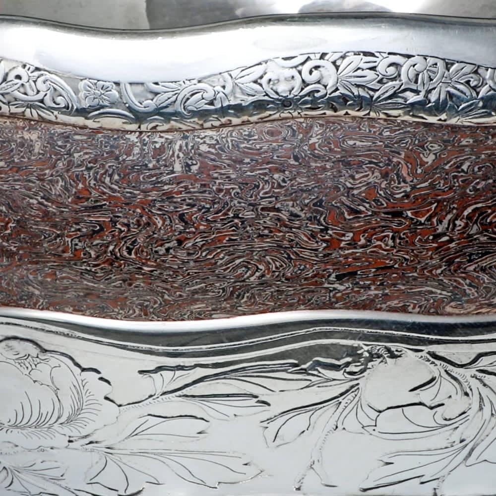 Tiffany & Co., A Large American Silver and Mokume Bowl, c. 1879